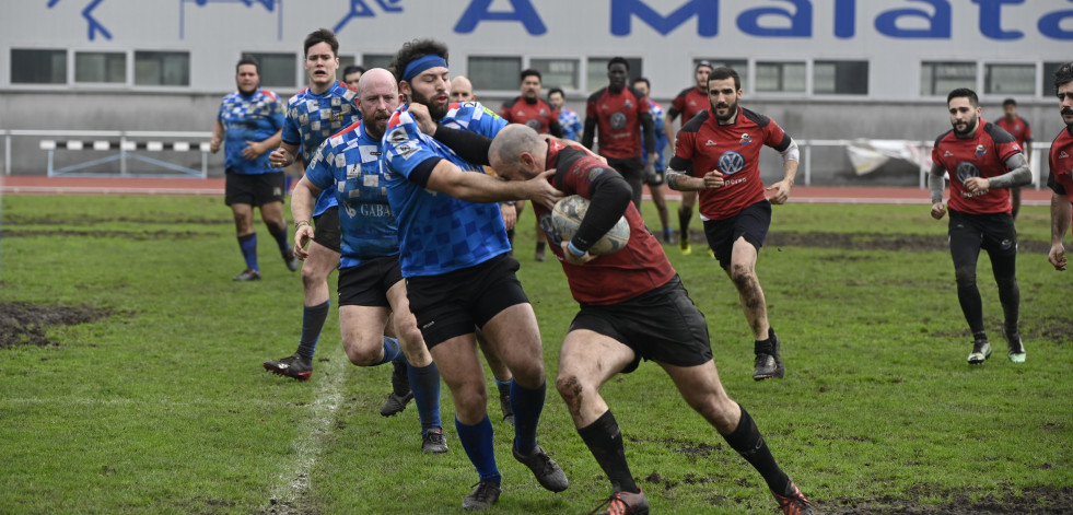 La progresión del Rugby Ferrol lo lleva a ser cuarto en Primera