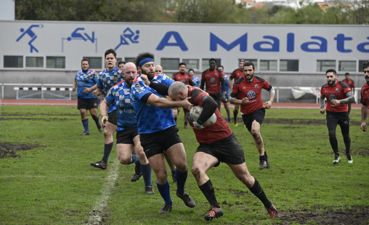 La progresión del Rugby Ferrol lo lleva a ser cuarto en Primera