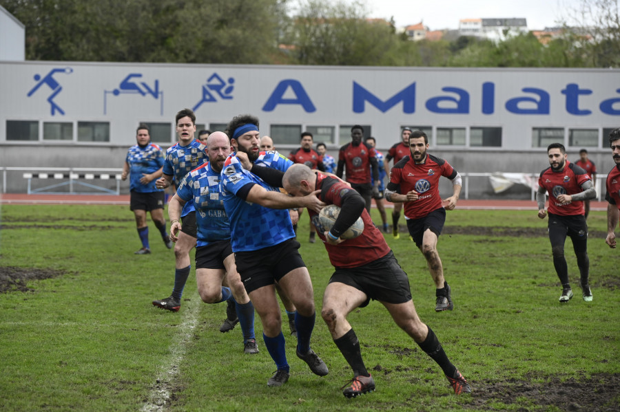 La progresión del Rugby Ferrol lo lleva a ser cuarto en Primera