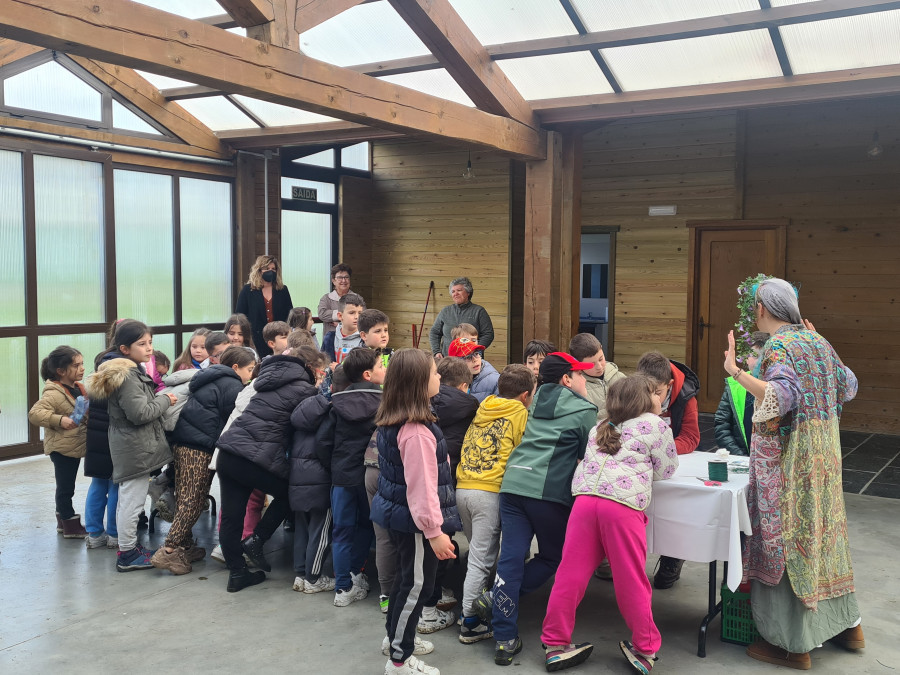 Talleres en Aldea Nova para el alumnado de los centros educativos de Narón