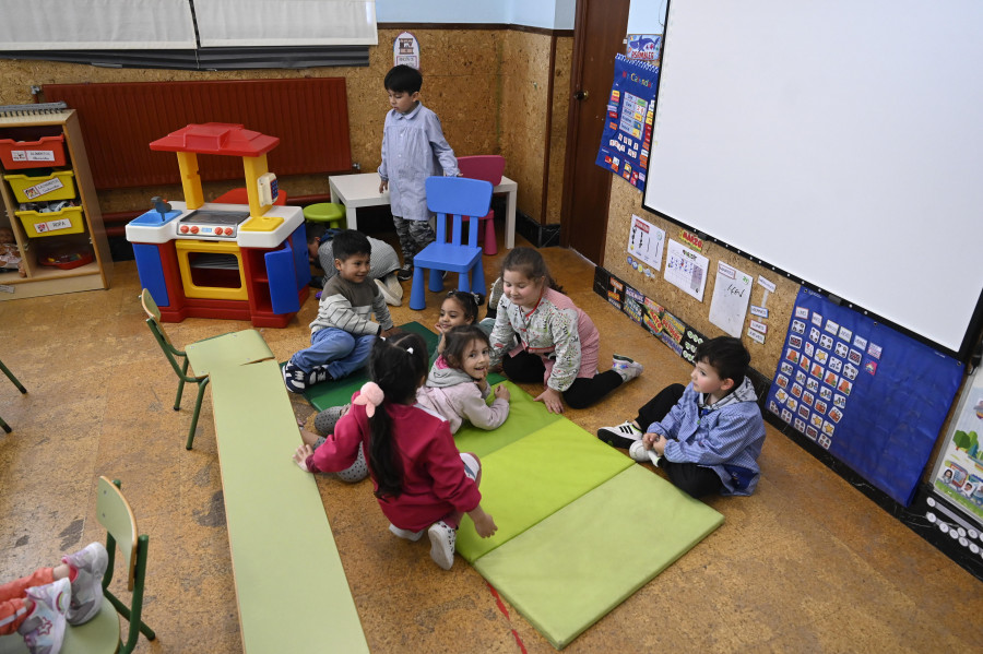 Casi la mitad de las plazas del primer curso de Infantil ofertadas en Ferrol quedarán vacantes