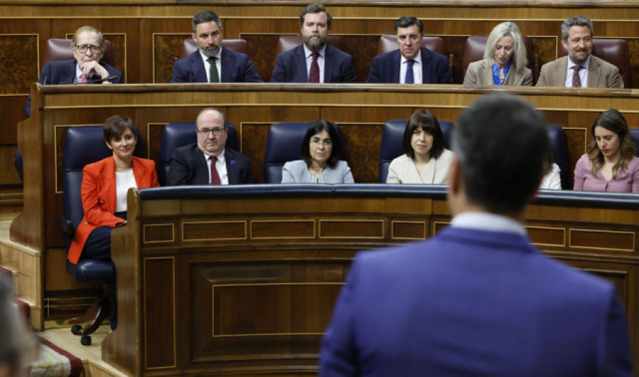 Fracasa la moción de censura contra Sánchez liderada por Vox y Tamames