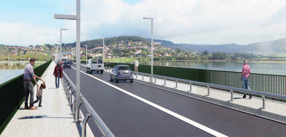 El Gobierno mejorará la seguridad vial y la movilidad en el puente de Pontedeume