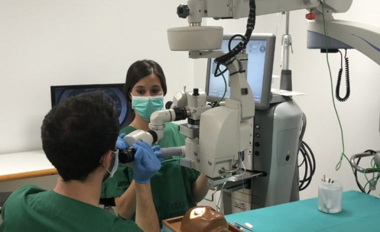 El servicio de Oftalmología del hospital de Ferrol, certificado en innovación y transformación digital