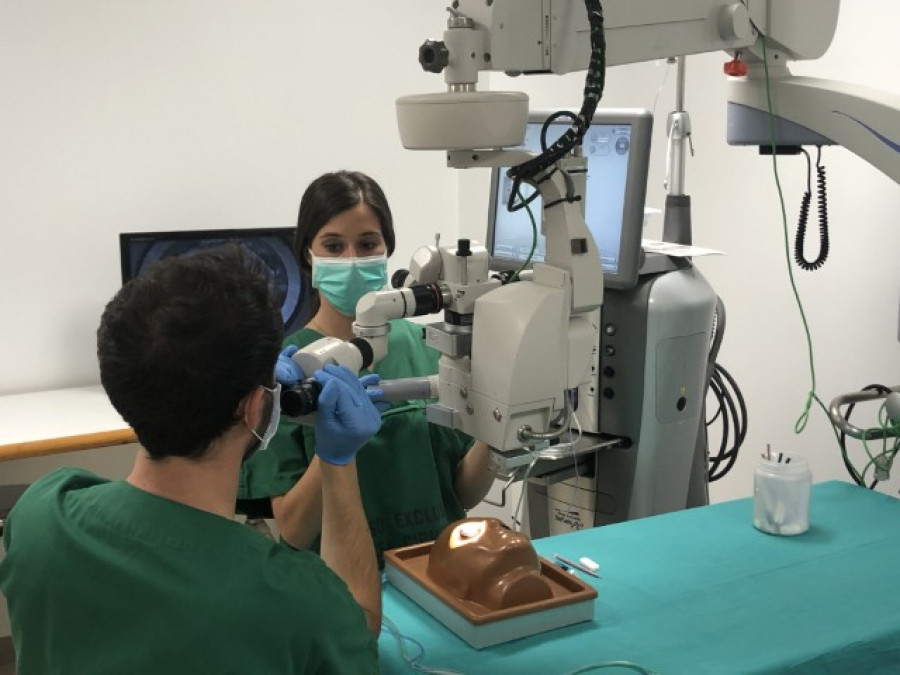 El servicio de Oftalmología del hospital de Ferrol, certificado en innovación y transformación digital