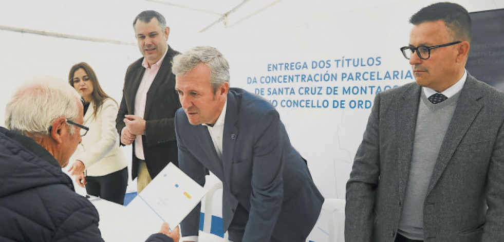 Galicia prevé llegar a la treintena de procesos de concentración parcelaria este semestre