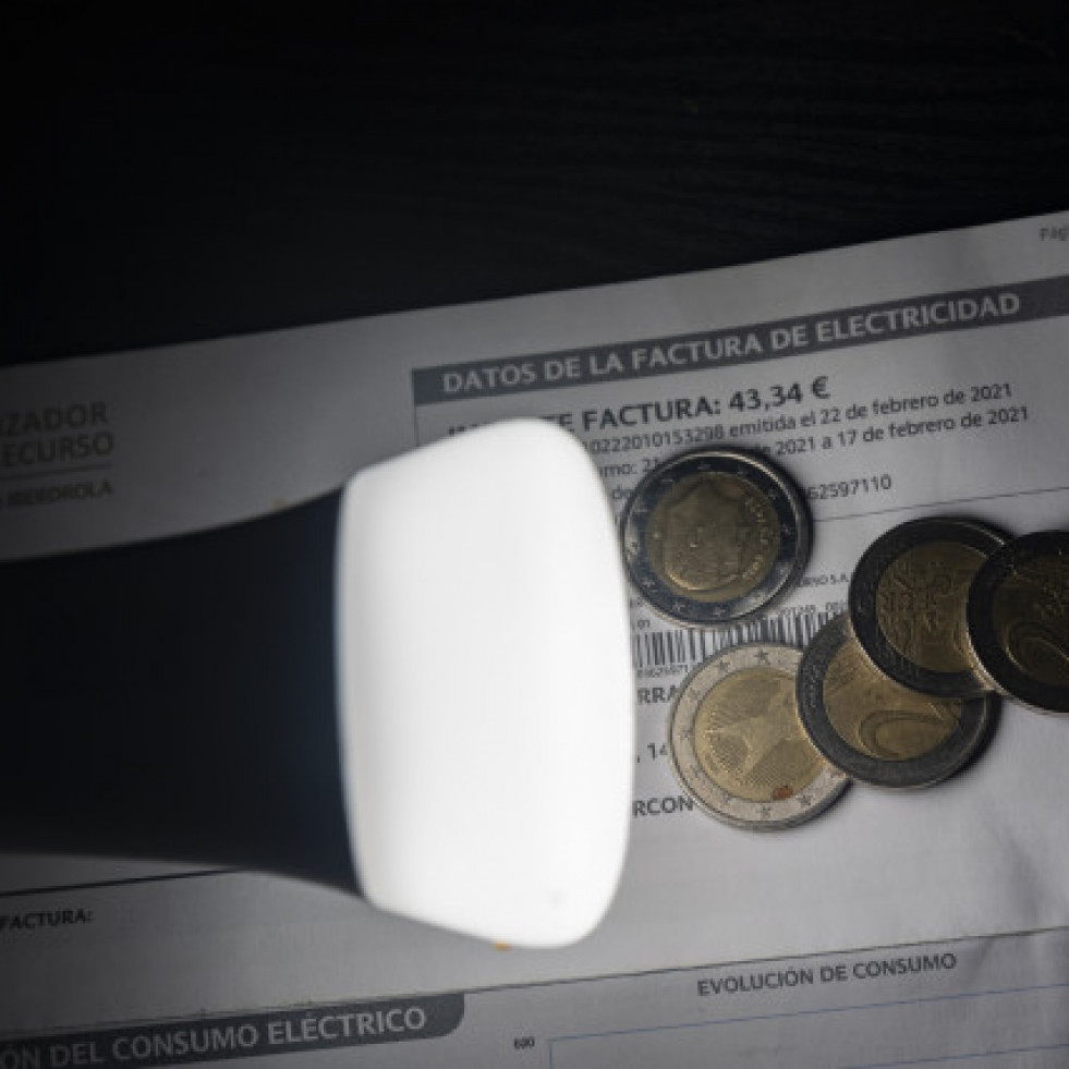 El precio de la luz tocará este jueves un mínimo horario de -10 euros/MWh
