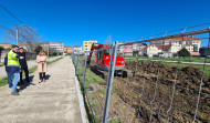 Iniciados los trabajos para la construcción de un bowl para hacer skateboard en Narón