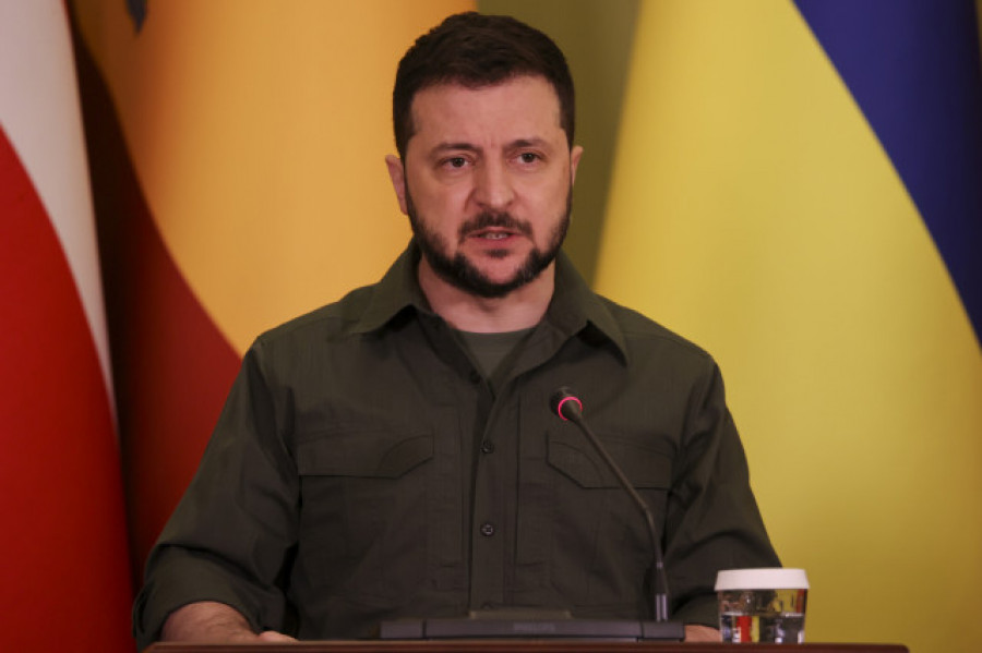 Un Zelenski decepcionado con la OTAN pide un escudo antimisiles para Ucrania