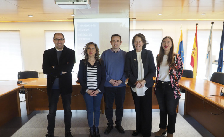 La Xunta presenta el Plan Director del yacimiento romano mugardés de Noville