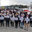 Una foto para aliviar la tensión electoral del PP en O Salnés