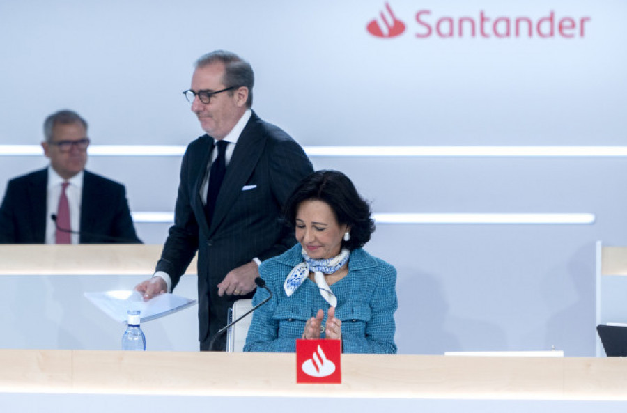 La junta del Banco Santander reelige a Ana Botín y ratifica a Héctor Grisi