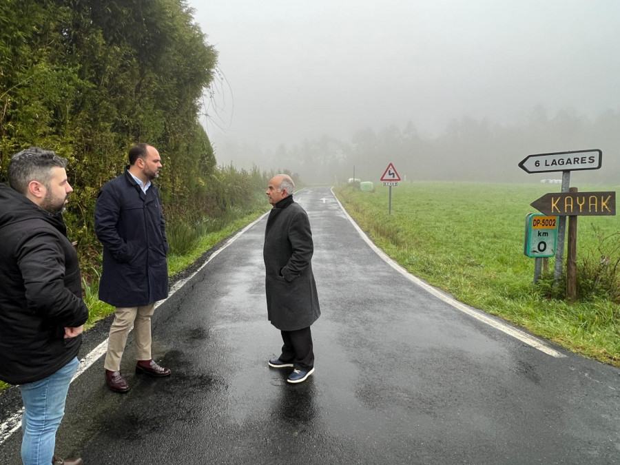 La Diputación mejorará dos carreteras en Monfero