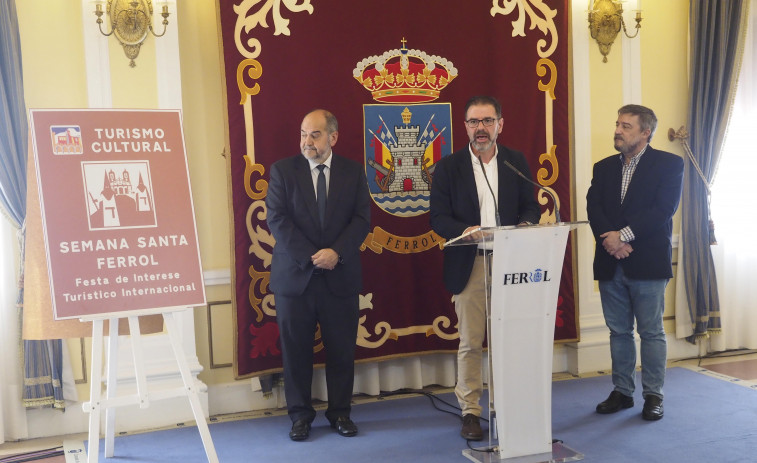 La Semana Santa en Ferrol quiere tener una señal propia en autopistas