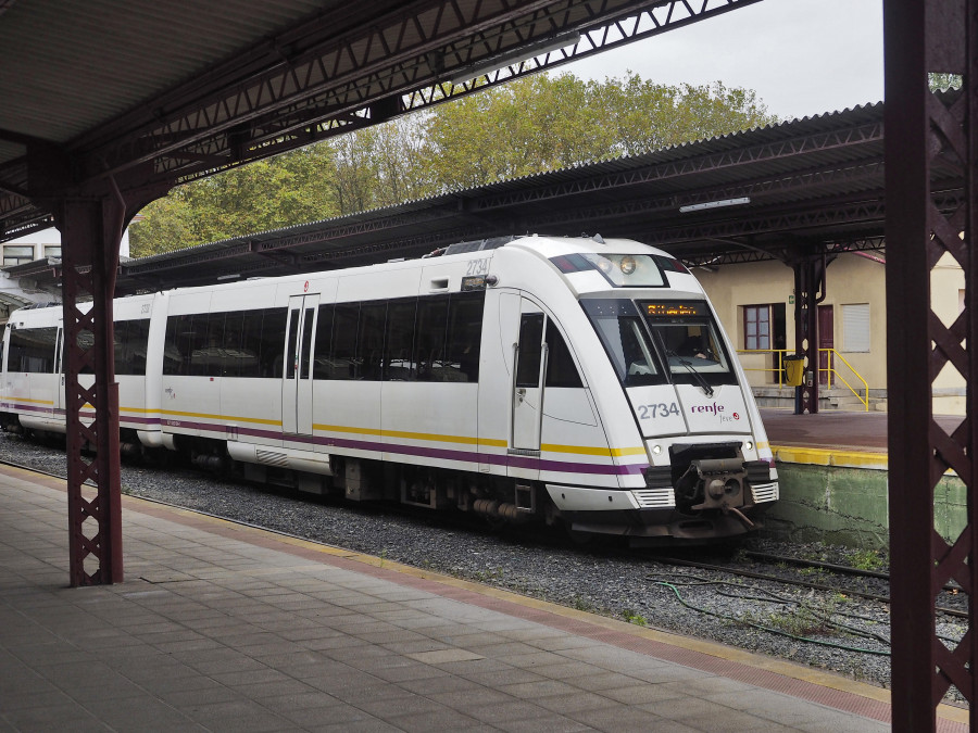 La línea Ferrol-Ribadeo, sin trenes del 10 al 30 de abril por obras