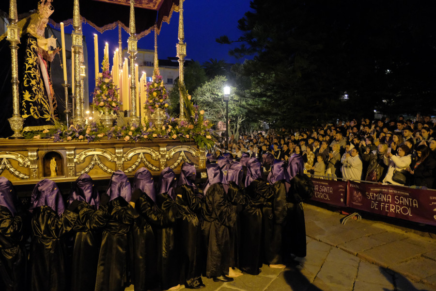 La Virgen de la Amargura, de estreno en su procesión del Lunes Santo