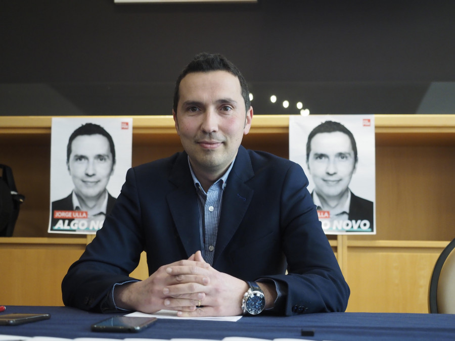 El PsdeG califica a Jorge Ulla como “magnífico candidato” para Narón