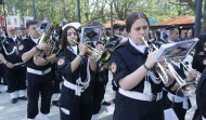 Música cofrade en las plazas de Ferrol para las horas previas al pregón