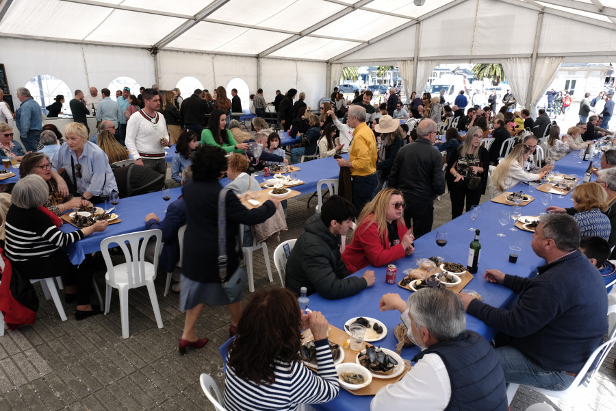 La cofradía de Ferrol celebra el gran éxito cosechado en la Fiesta del Marisco