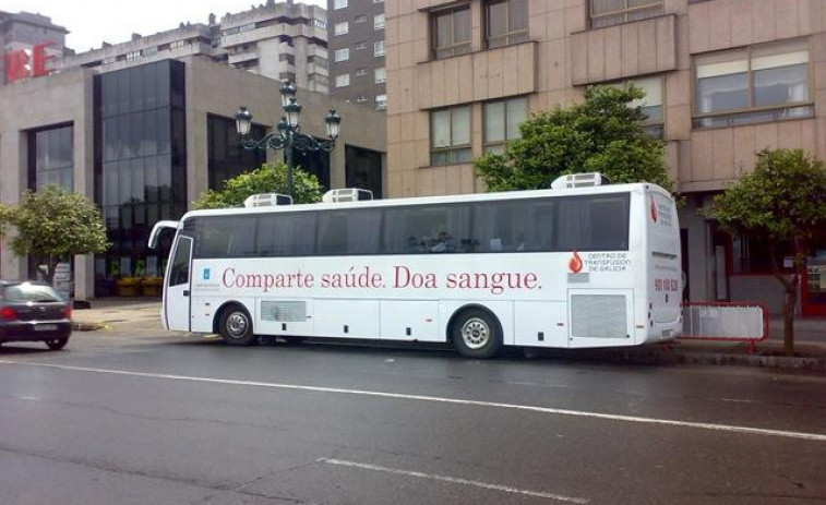 Ferrol se sitúa en el tercer puesto entre las ciudades gallegas con más donaciones de sangre