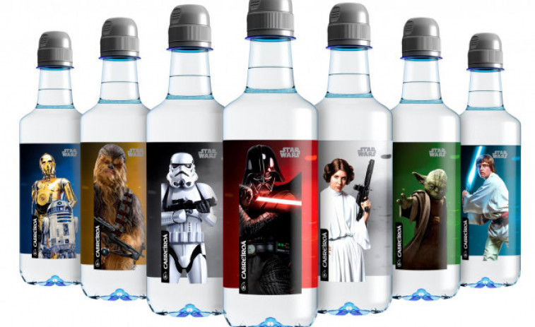 Cabreiroá lanza sus nuevas botellas de edición especial Star Wars