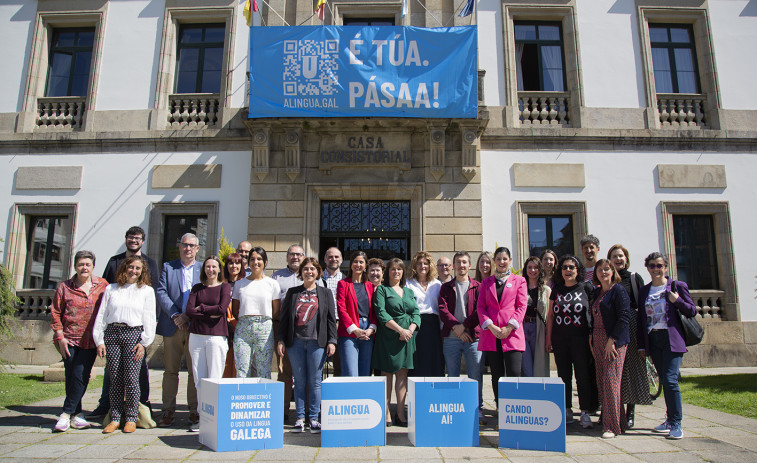 Narón acudiu onte á presentación das actividades da Asociación de Entidades Locais  pola Lingua Galega