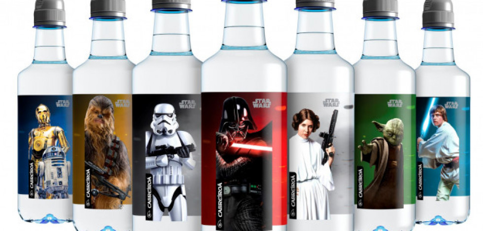 Cabreiroá lanza sus nuevas botellas de edición especial Star Wars