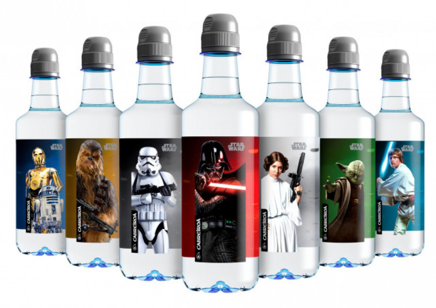 Cabreiroá lanza sus nuevas botellas de edición especial Star Wars