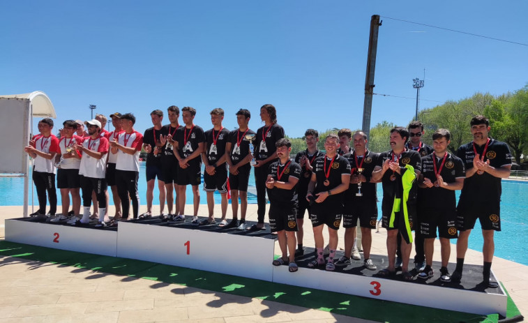 Kayak polo | El Copacabana, en puestos de ascenso tras ser bronce en Madrid