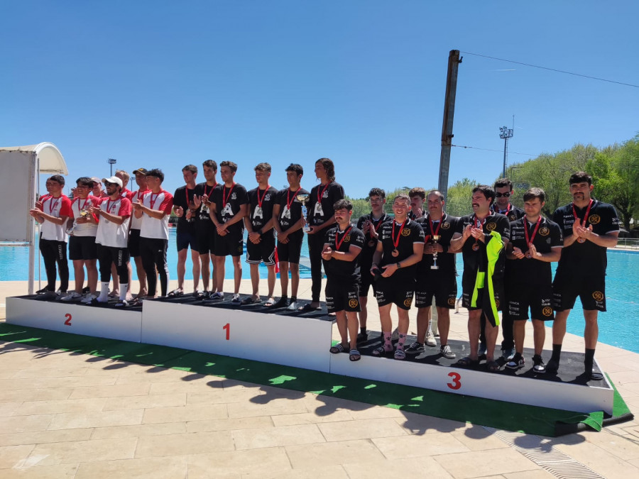 Kayak polo | El Copacabana, en puestos de ascenso tras ser bronce en Madrid