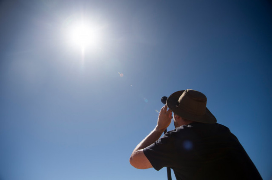 Así podrá verse el eclipse solar en Ferrol el próximo lunes