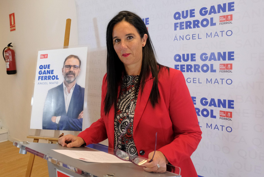 “Que gane Ferrol”,  el lema con el que el PSOE se  lanza a revalidar el  gobierno de la ciudad