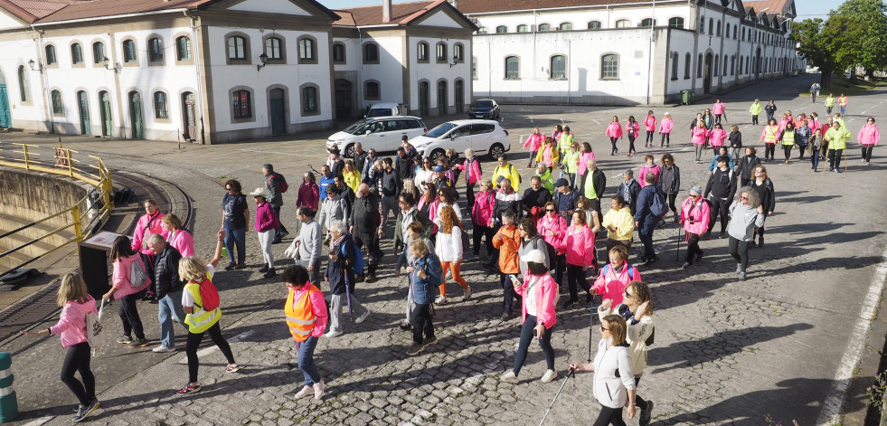 Marcha de la AECC a San Andrés de Teixido