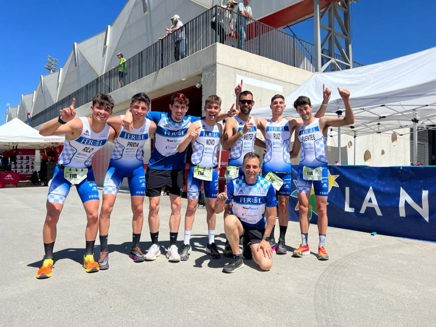 El Triatlón Ferrol, un año más en Primera División