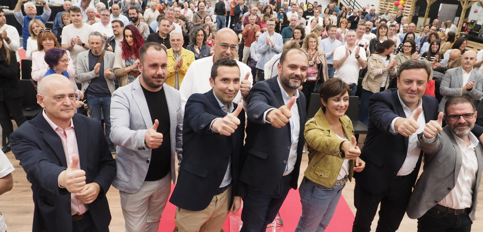 El PSOE de Ferrolterra saca pecho por la inversión industrial y sus políticas sociales