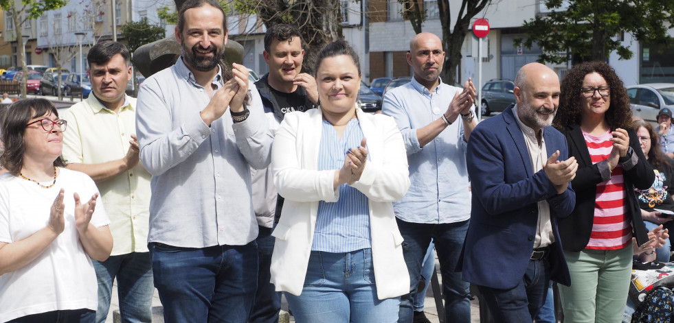 Rego respalda a Olaia Ledo en Narón e reivindica a xestión local dos concellos do BNG
