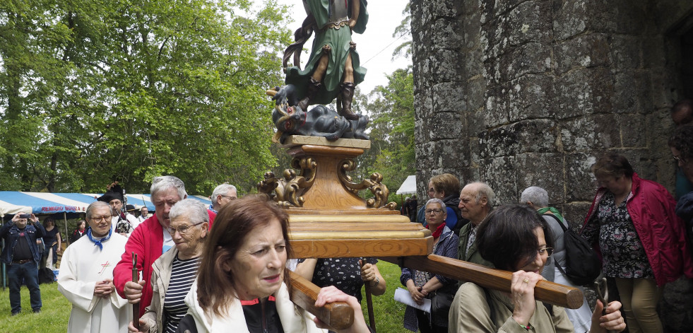 Romería en San Miguel de Breamo