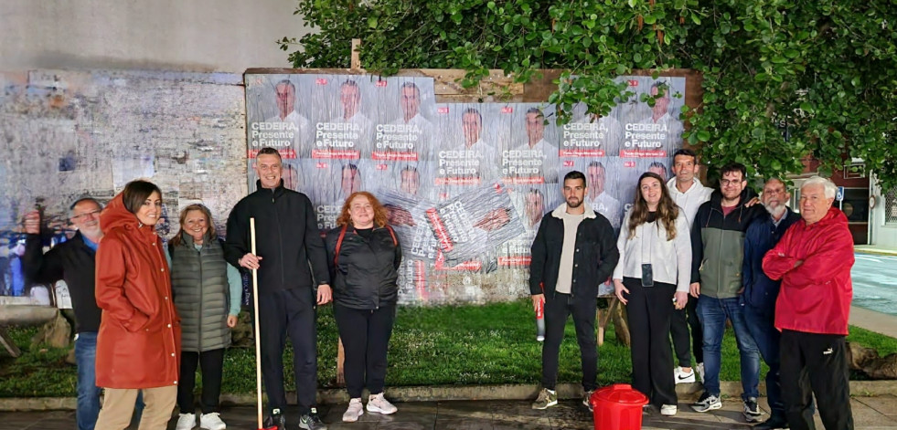 “Cedeira, Presente e Futuro”, lema do candidato socialista e actual alcalde, Pablo Moreda