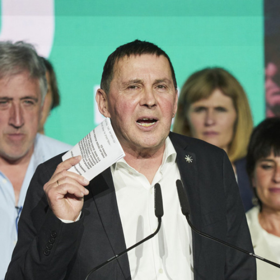 Otegi no prevé presentarse como candidato de EH Bildu como lehendakari