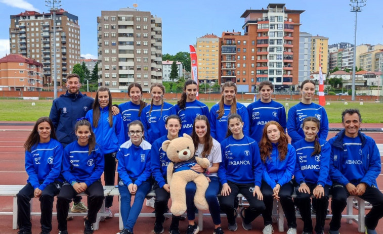 Título gallego sub 16  para el Atletismo Narón