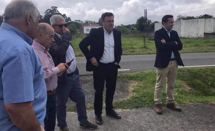 Cruce de acusaciones entre Narón y la Diputación por el arreglo del vial de O Feal
