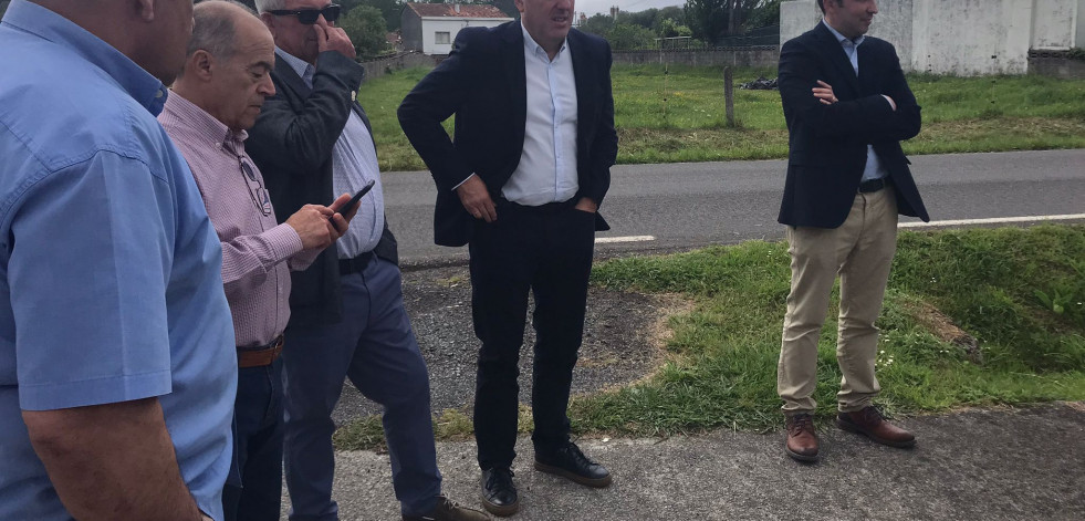 Cruce de acusaciones entre Narón y la Diputación por el arreglo del vial de O Feal