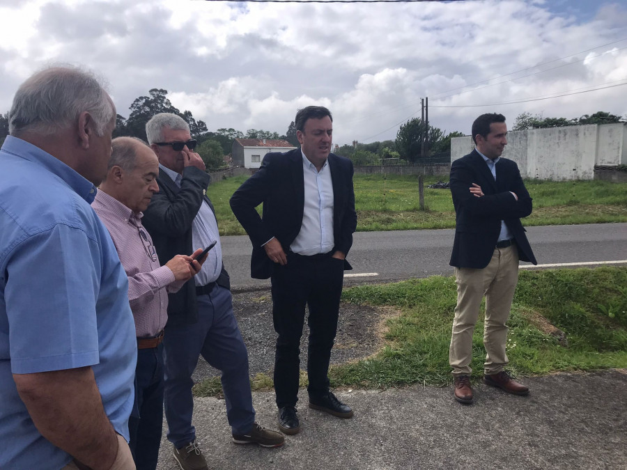 Cruce de acusaciones entre Narón y la Diputación por el arreglo del vial de O Feal
