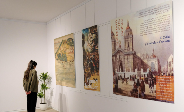 La figura de Blas de Lezo inaugura la renovada sala de exposiciones del Puerto de Ferrol