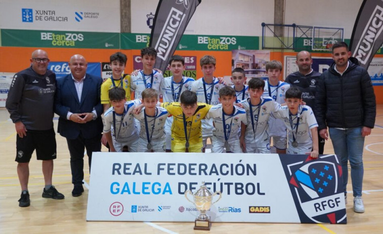 El Aringal O Parrulo, subcampeón gallego de categoría infantil