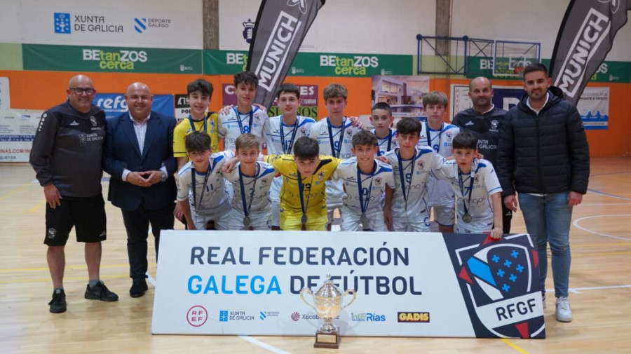 El Aringal O Parrulo, subcampeón gallego de categoría infantil