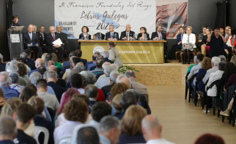 A Real Academia Galega louva a Fernández del Riego, un galeguista que foi 