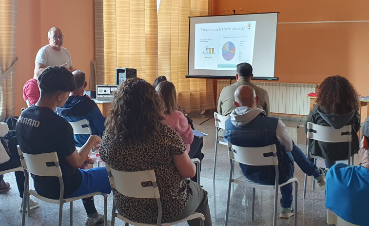 O BNG de Narón presentó sus propuestas de sostenibilidad y ecología en O Alto do Castiñeiro
