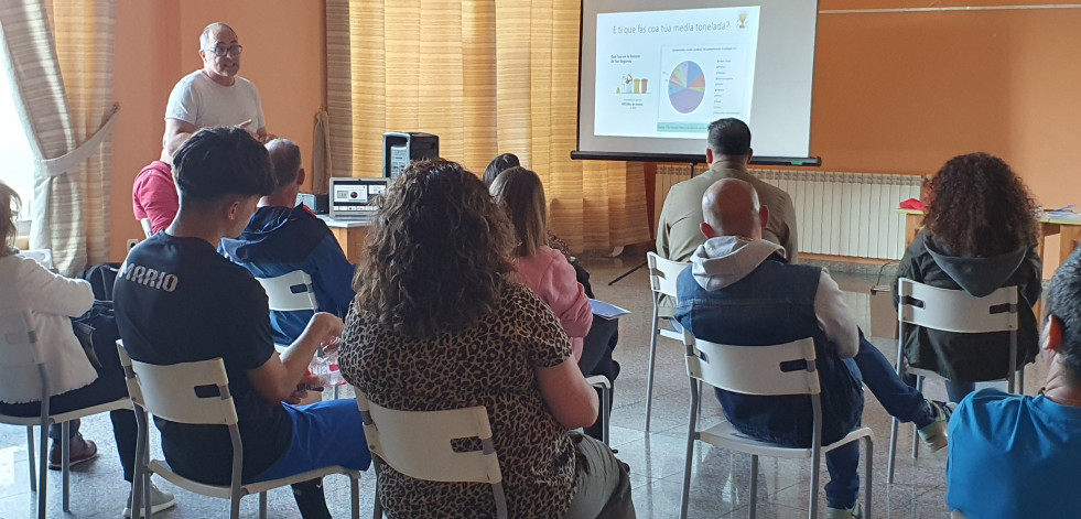 O BNG de Narón presentó sus propuestas de sostenibilidad y ecología en O Alto do Castiñeiro
