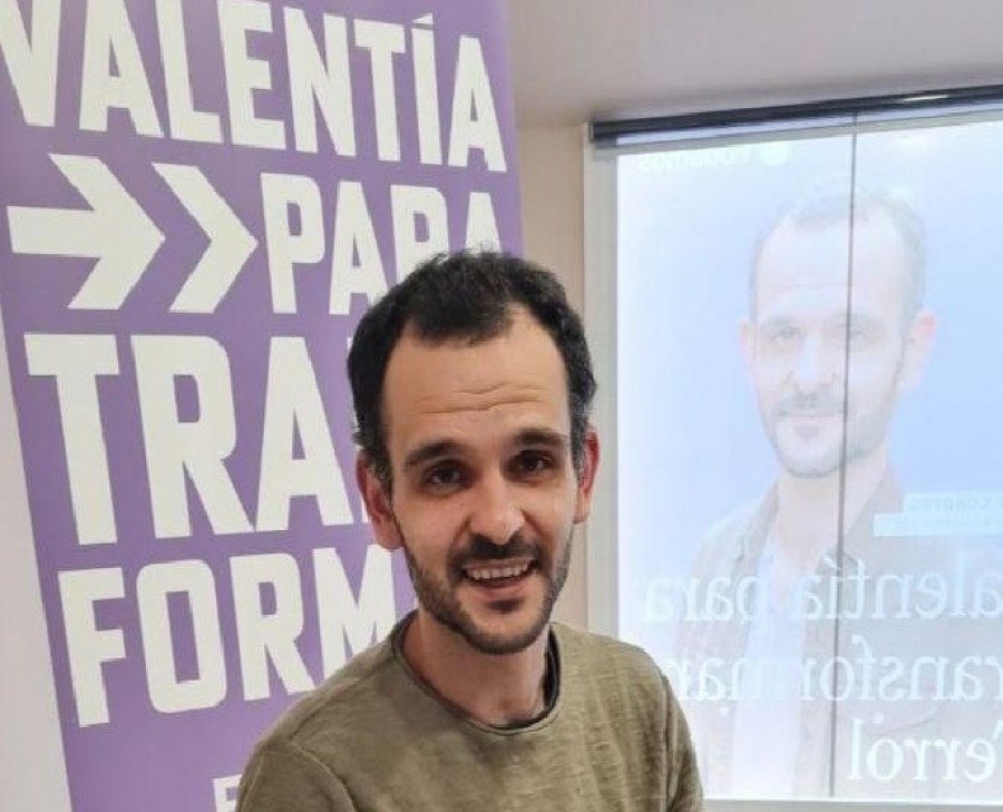 FERROL | Aitor Cordero (Podemos):  “Non se pode gobernar cun Concello pechado aos veciños”